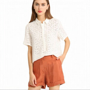 𝅺anthropologie-see U Soon Terracotta Shorts